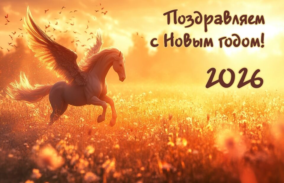 Поздравляем с Новым годом!