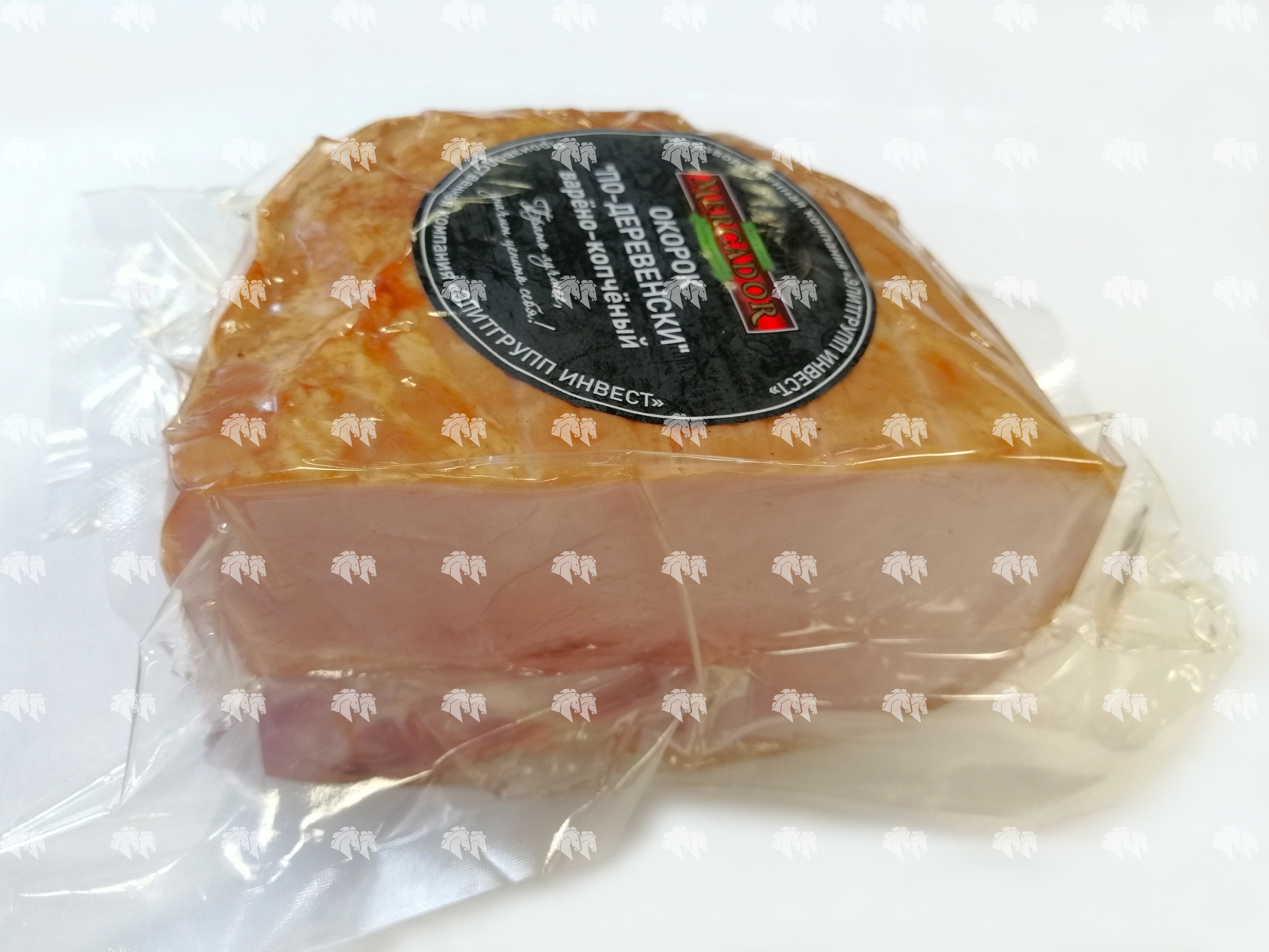 Окорок "По-деревенски" варено-копченый