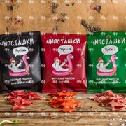 Мясные чипсы "Прованские травы" сыровяленые