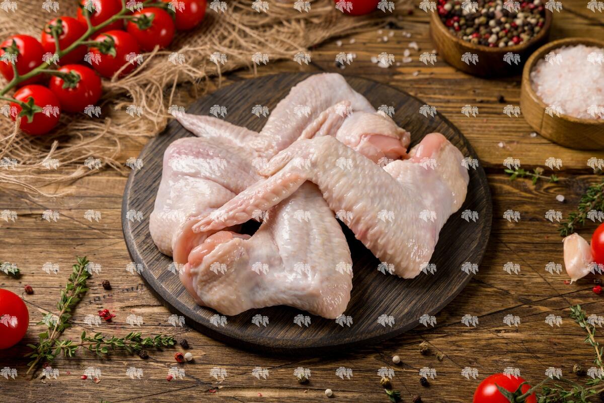 Крыло цельное - елочка (курица)