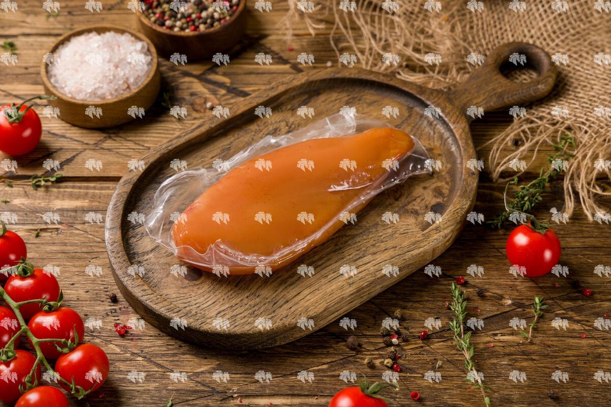 Карпаччо сырокопченое из грудки курицы