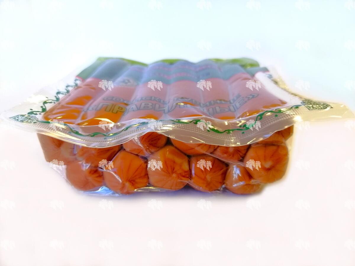 Сосиски  куриные "Правильные" варено-копченые, ХАЛЯЛЬ